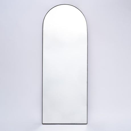 Espejo Ibiza Arco Superior Negro 50x150cm con Marco Metálico - Espejos Decorativos | Bylmo