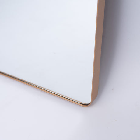 Espejo Ibiza Arco Superior Dorado 50x150cm con Marco Metálico - Espejos Decorativos | Bylmo