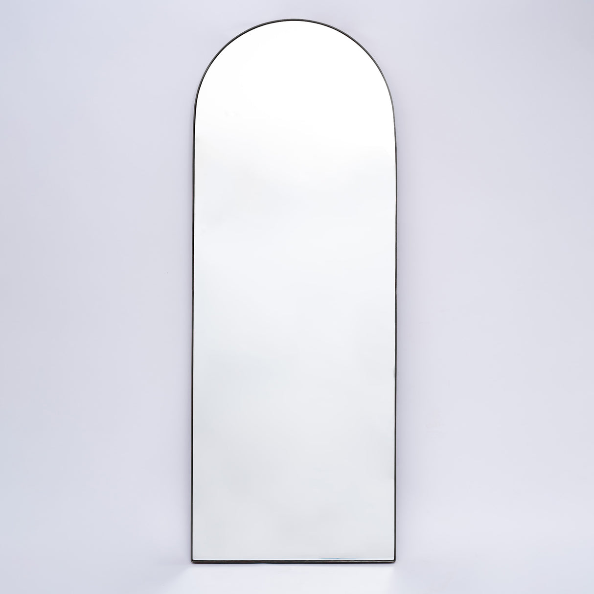 Espejo Ibiza Arco Superior Negro 60x160cm con Marco Metálico - Espejos Decorativos | Bylmo