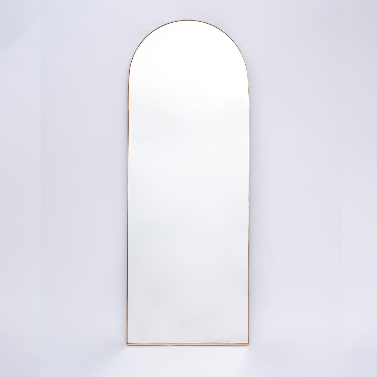 Espejo Ibiza Arco Superior Dorado 60x160cm con Marco Metálico - Espejos Decorativos | Bylmo