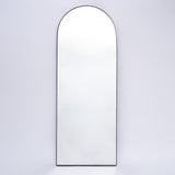 Espejo Ibiza Arco Superior Negro 70x170cm con Marco Metálico - Espejos Decorativos | Bylmo