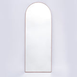 Espejo Ibiza Arco Superior Cobre 80x180cm con Marco Metálico - Espejos Decorativos | Bylmo