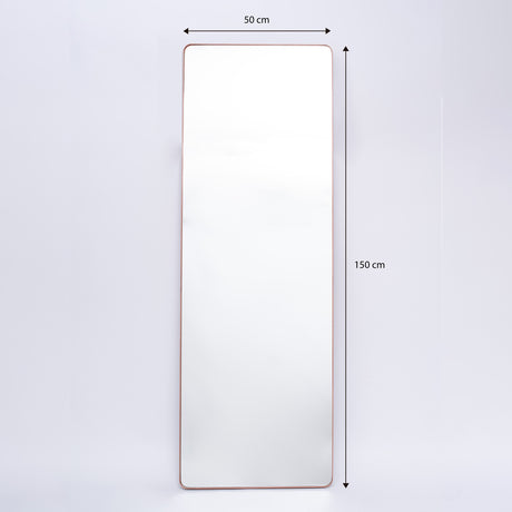 Espejo Salamanca Rectangular Cobre 50x150cm con Marco Metálico - Espejos Decorativos | Bylmo