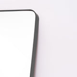 Espejo Salamanca Rectangular Negro 70x170cm con Marco Metálico - Espejos Decorativos | Bylmo