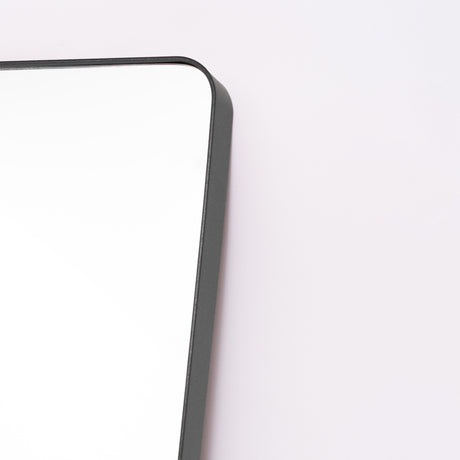 Espejo Salamanca Rectangular Negro 80x180cm con Marco Metálico - Espejos Decorativos | Bylmo