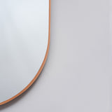 Espejo Lyon Ovalado Cobre 40x80cm con Marco Metálico - Espejos Decorativos | Bylmo