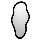 Espejo Monet Asimétrico Negro 60x120cm con Marco en Madera MDF - Espejos Decorativos | Bylmo