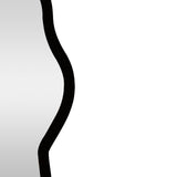 Espejo Monet Asimétrico Negro 60x120cm con Marco en Madera MDF - Espejos Decorativos | Bylmo