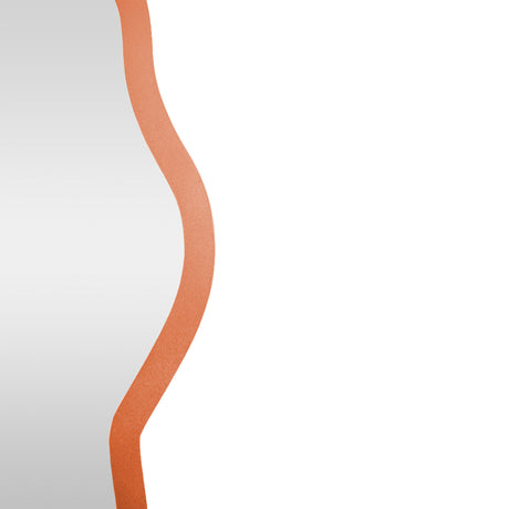 Espejo Monet Asimétrico Cobre 60x120cm con Marco en Madera MDF - Espejos Decorativos | Bylmo