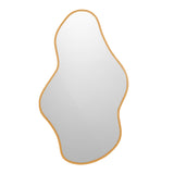 Espejo Dalí Asimétrico Dorado 70x120cm con Marco en Madera MDF - Espejos Decorativos | Bylmo