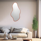 Espejo Dalí Asimétrico Cobre 70x120cm con Marco en Madera MDF - Espejos Decorativos | Bylmo