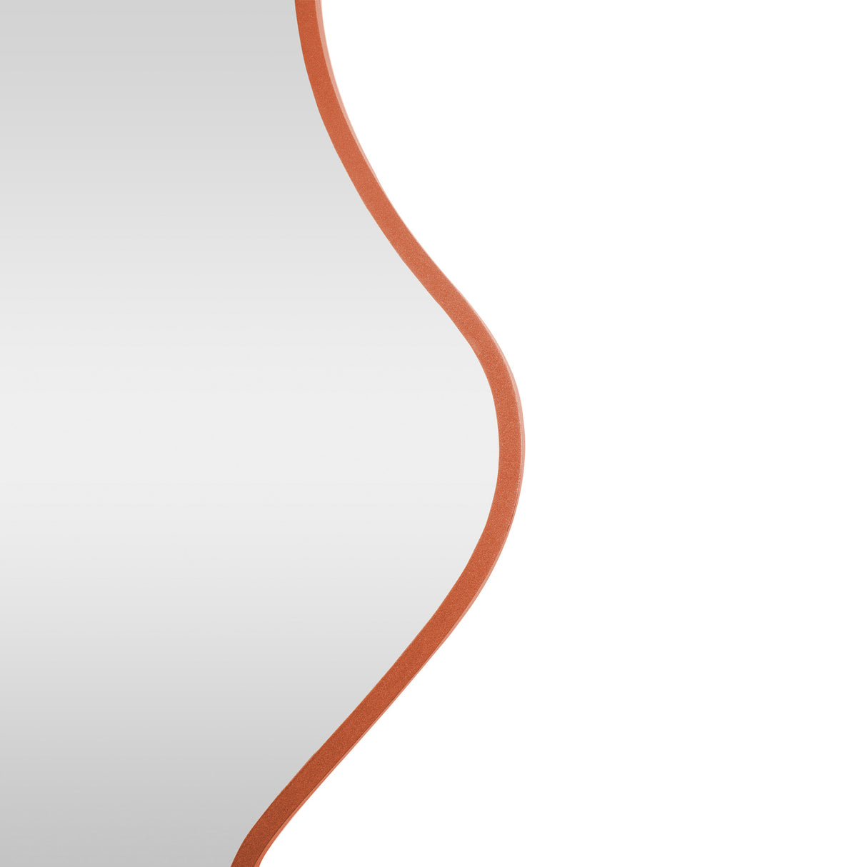 Espejo Moscú Asimétrico Cobre 80x120cm con Marco en Madera MDF - Espejos Decorativos | Bylmo