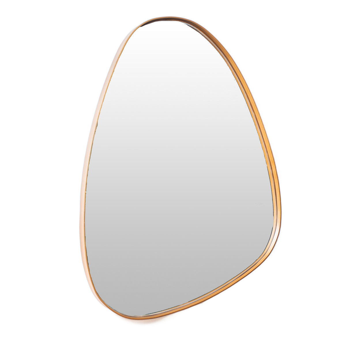 Espejo Visee Asimétrico Dorado 60x80cm con Marco Metálico - Espejos Decorativos | Bylmo