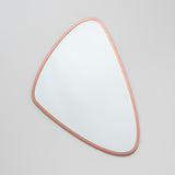 Espejo Visee Asimétrico Cobre 60x80cm con Marco en Madera - Espejos Decorativos | Bylmo