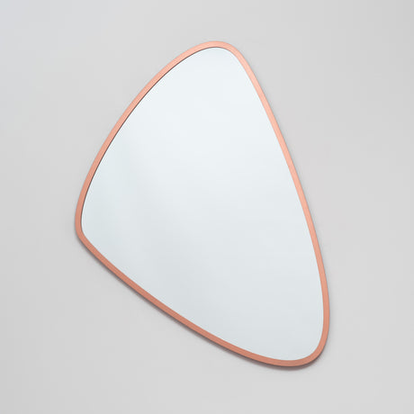 Espejo Visee Asimétrico Cobre 60x80cm con Marco en Madera - Espejos Decorativos | Bylmo