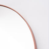 Espejo Visee Ovalado Cobre 50x150cm con Marco Metálico - Espejos Decorativos | Bylmo