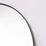 Espejo Visee Ovalado Negro 60x160cm con Marco Metálico - Espejos Decorativos | Bylmo