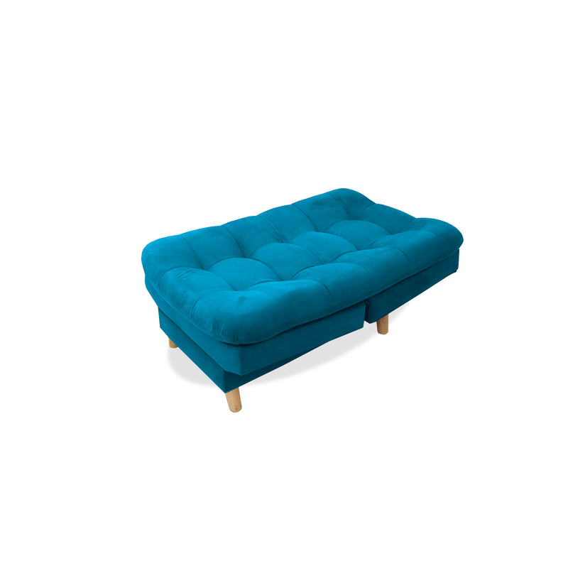 Poltrona Hofmann Turquesa 70x90cm Reclinable