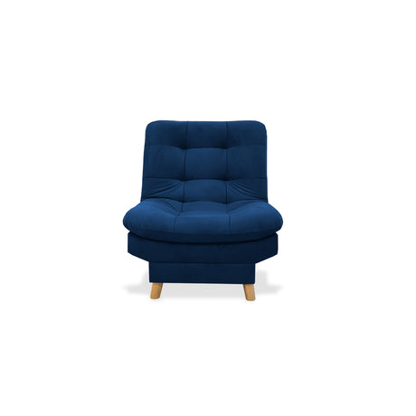 Poltrona Hofmann Azul Petróleo 70x90cm Reclinable - Sofas y Poltronas | Bylmo