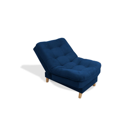 Poltrona Hofmann Azul Petróleo 70x90cm Reclinable - Sofas y Poltronas | Bylmo
