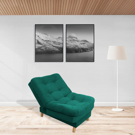 Poltrona Hofmann Verde 70x90cm Reclinable - Sofas y Poltronas | Bylmo