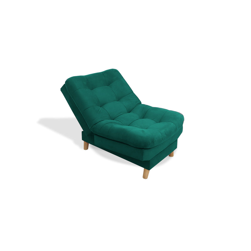 Poltrona Hofmann Verde 70x90cm Reclinable