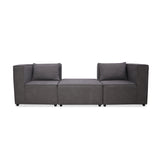 Sofá en L Hofer Gris 70x75cm Modular de Cuatro Puestos - Sofas y Poltronas | Bylmo