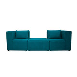 Sofá en L Hofer Turquesa 70x75cm Modular de Cuatro Puestos - Sofas y Poltronas | Bylmo
