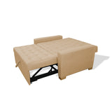 Sofacama Ackerman Camel 150x94cm de Dos Puestos - Sofas y Poltronas | Bylmo