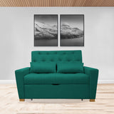 Sofacama Ackerman Verde 150x94cm de Dos Puestos - Sofas y Poltronas | Bylmo