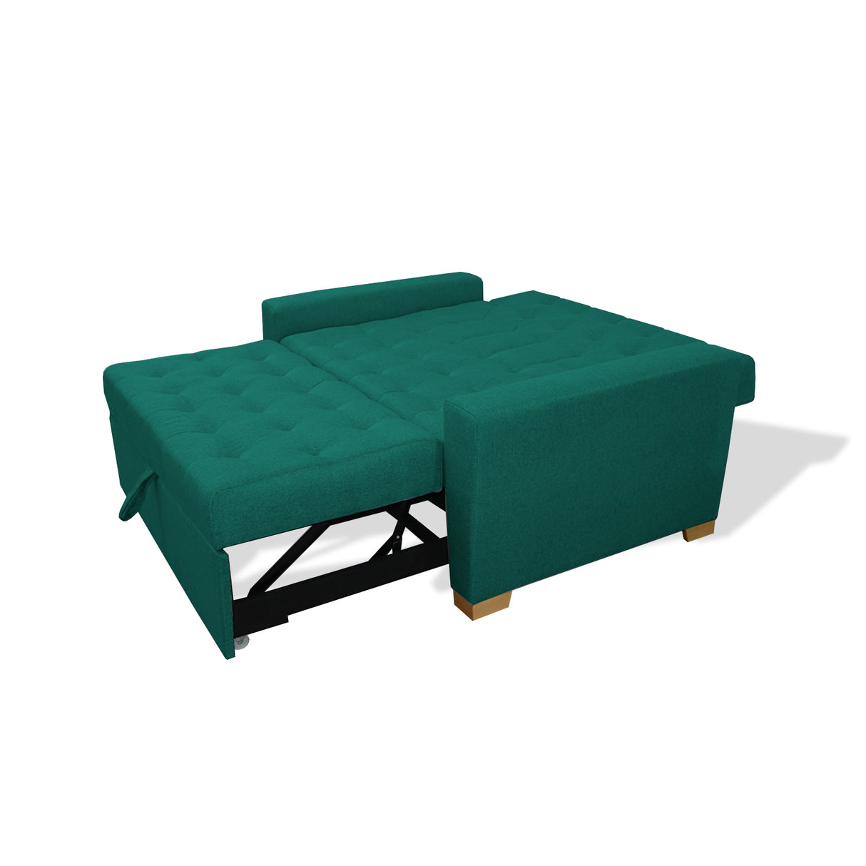 Sofacama Ackerman Verde 150x94cm de Dos Puestos - Sofas y Poltronas | Bylmo