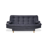 Sofacama Hauser Gris 185x90cm de Tres Puestos - Sofas y Poltronas | Bylmo