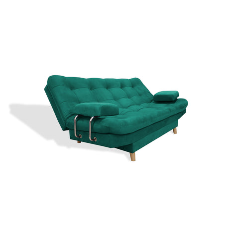 Sofacama Hauser Verde 185x90cm de Tres Puestos - Sofas y Poltronas | Bylmo