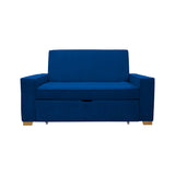 Sofacama Hofer Azul Petróleo 170x94cm de Dos Puestos - Sofas y Poltronas | Bylmo
