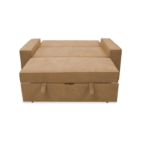 Sofacama Hofer Camel 170x94cm de Dos Puestos - Sofas y Poltronas | Bylmo