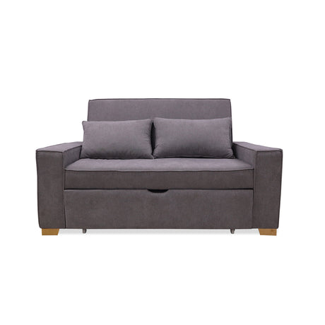 Sofacama Hofer Gris 170x94cm de Dos Puestos - Sofas y Poltronas | Bylmo