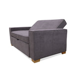 Sofacama Hofer Gris 170x94cm de Dos Puestos - Sofas y Poltronas | Bylmo