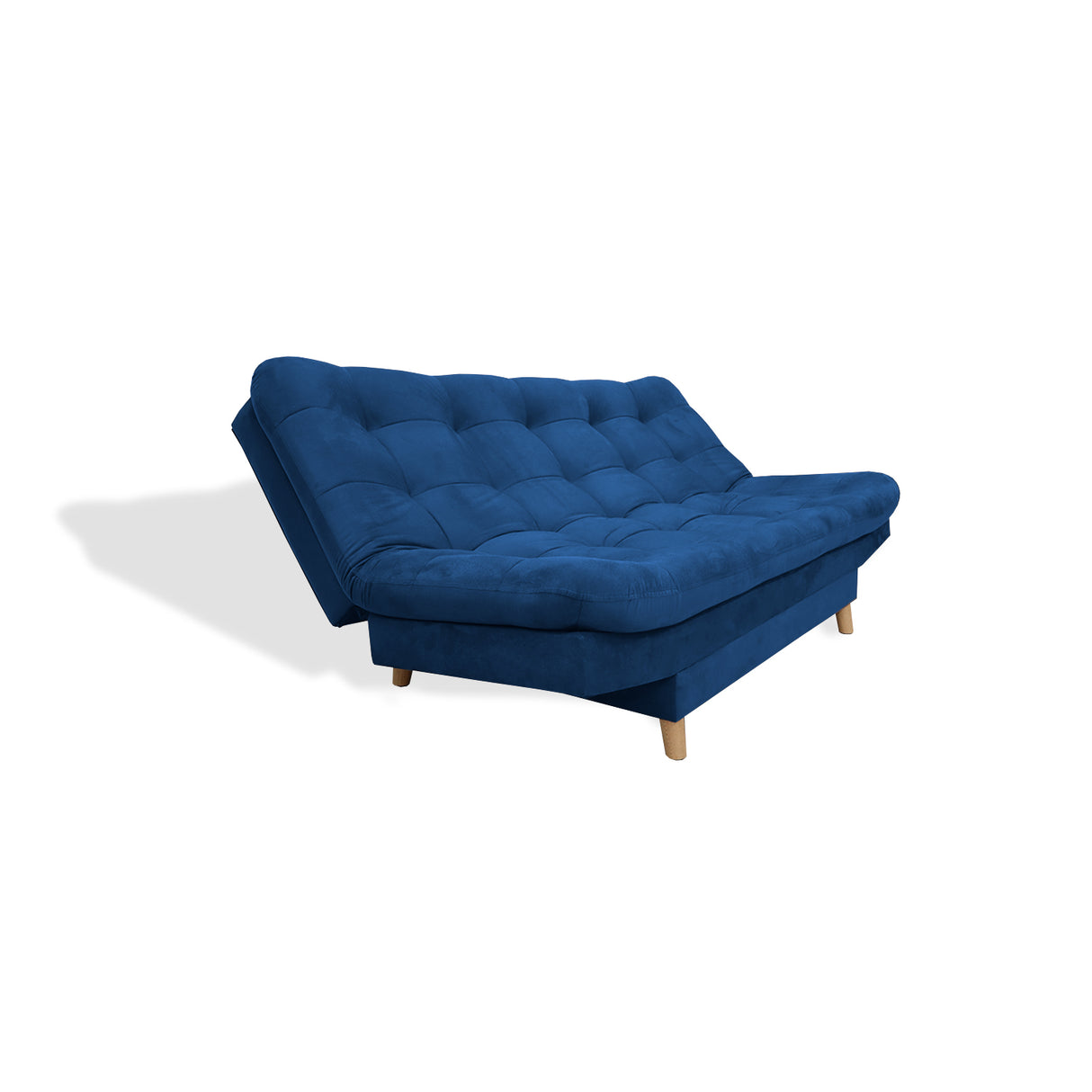 Sofacama Hofmann Azul Petróleo 185x90cm de Tres Puestos - Sofas y Poltronas | Bylmo