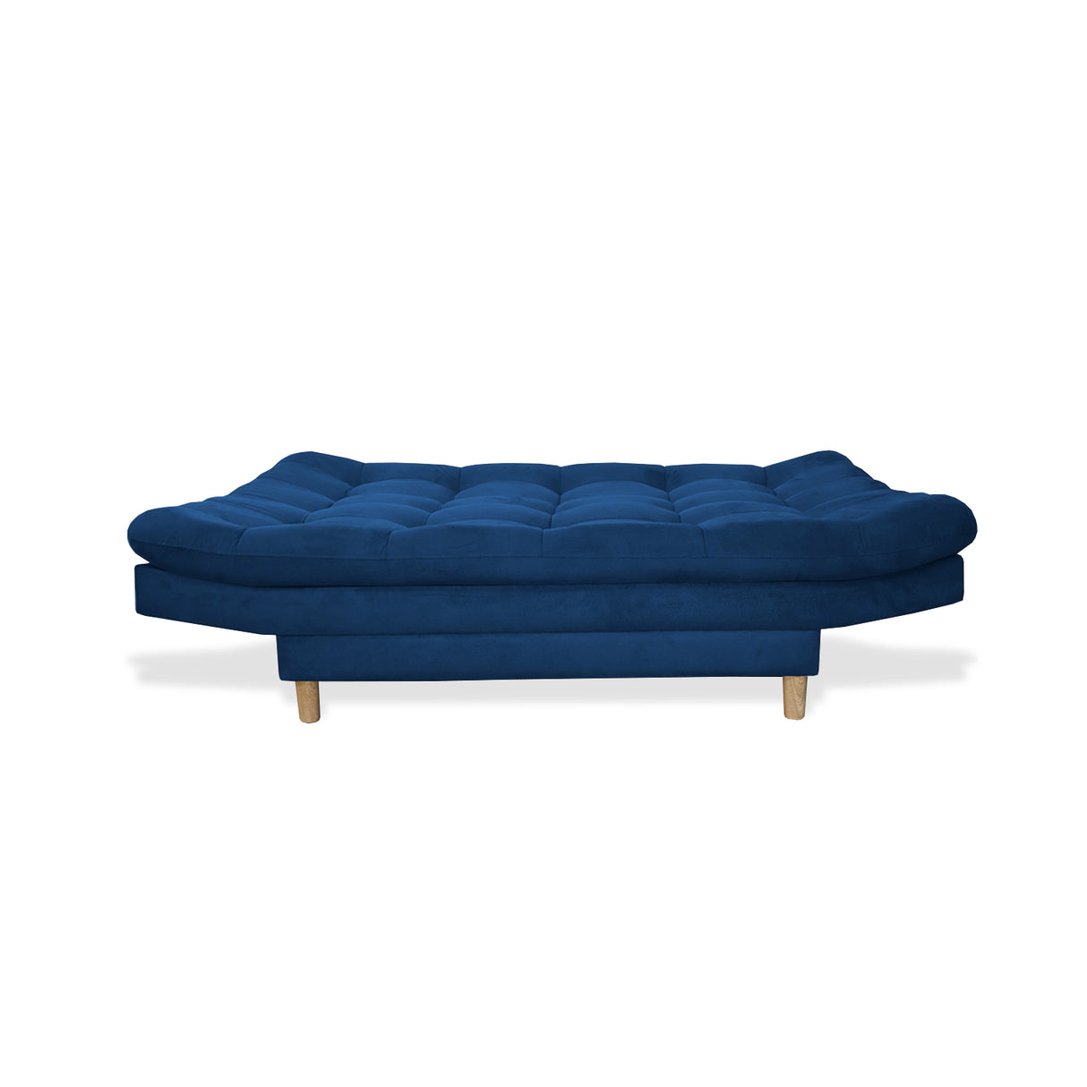 Sofacama Hofmann Azul Petróleo 185x90cm de Tres Puestos - Sofas y Poltronas | Bylmo