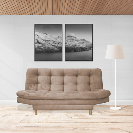 Sofacama Hofmann Camel 185x90cm de Tres Puestos - Sofas y Poltronas | Bylmo