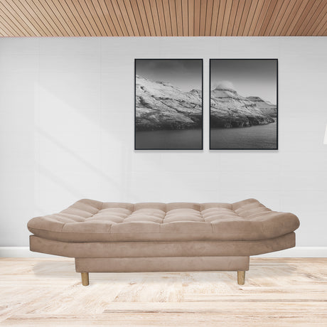 Sofacama Hofmann Camel 185x90cm de Tres Puestos - Sofas y Poltronas | Bylmo