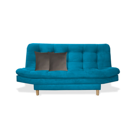 Sofacama Hofmann Turquesa 185x90cm de Tres Puestos - Sofas y Poltronas | Bylmo