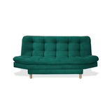 Sofacama Hofmann Verde 185x90cm de Tres Puestos - Sofas y Poltronas | Bylmo