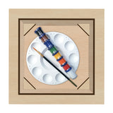 Kit Cuadro Para Pintar Natural 30x30cm De Zorro - Cuadros | Bylmo