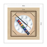 Kit Cuadro Para Pintar Natural 30x30cm De Zorro - Cuadros | Bylmo