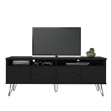 Rack de TV Liberty Negro 166x12cm Para TV de 60 Pulgadas - Muebles de TV | Bylmo