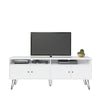 Rack De Tv Liberty Blanco 166x12cm Para Tv De 60 Pulgadas