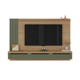 Panel de TV Presence Roble 207x22cm Para TV de 75 Pulgadas - Muebles de TV | Bylmo