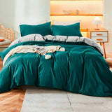 Duvet Lilis Aguamarina Gris Claro Para Cama King 200x190cm - Tendidos y Cubrelechos | Bylmo