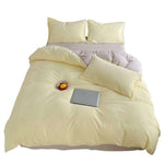 Duvet Lilis Amarillo Beige Para Cama Sencilla 90x190cm